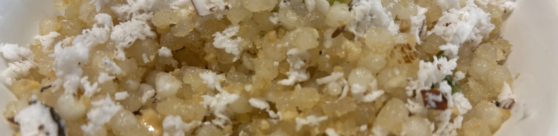 Verandah sabudana khichdi