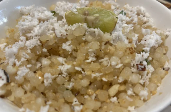 Verandah sabudana khichdi