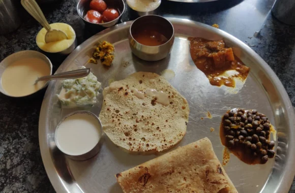 Maharashtrian Thali at Bandu Gore