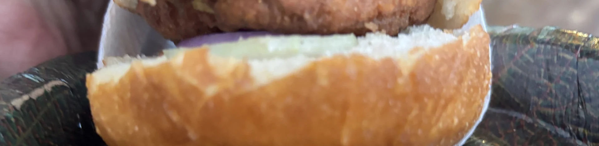 Fried Mini Veg Burger Buffet