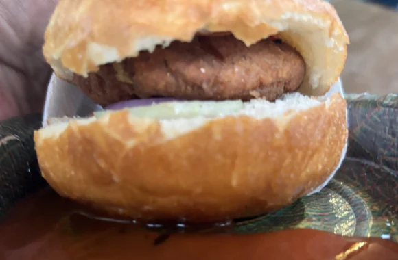 Fried Mini Veg Burger Buffet