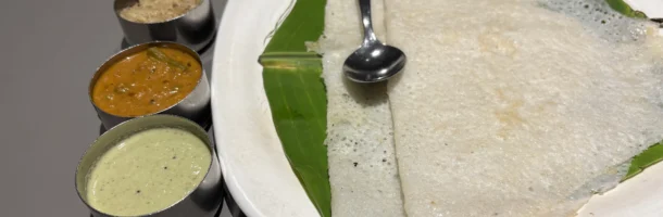 Neer dosa at woodlands restaurant udupi