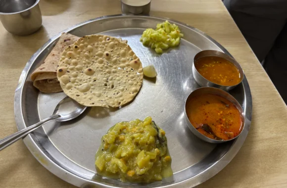 Maharashtrian Thali, New Poona Boarding House
