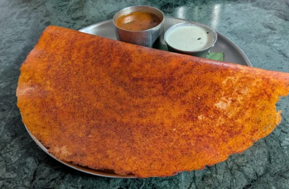 Kundapura Ghee Roast Masala Dosa