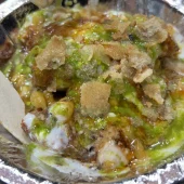 Aloo Tikki Matar chat baba chat corner