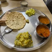 Maharashtrian Thali, New Poona Boarding House